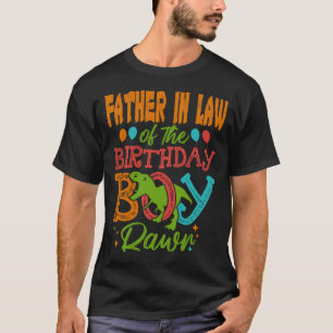 Camiseta PAI DA LEI DO Jovem Rawr Dinosaur