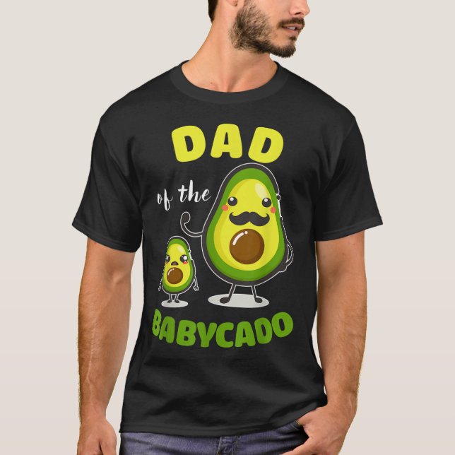 Camiseta Pai Da Matança Da Família Avocado Babycado (Frente)