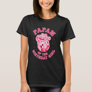 Camiseta Pai da Menina do Aniversário Chapéu de Cowgirl Dis
