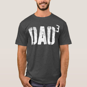 Camiseta Pai da Moente Pai recortado de Três Dias de os pai