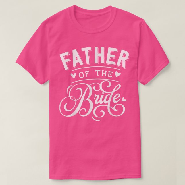 Camiseta Pai da Noiva  (Frente do Design)