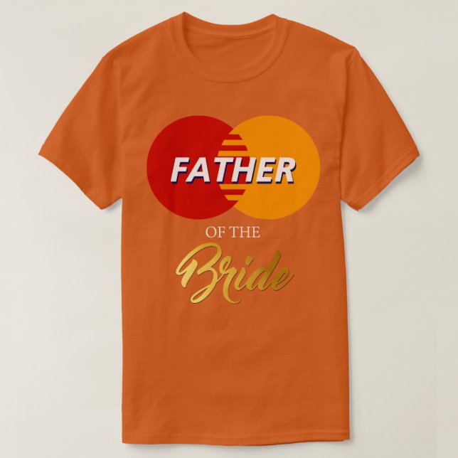 Camiseta Pai da Noiva 2 (Frente do Design)