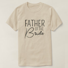 Camiseta Pai da Noiva - Casamento Familiar Correspondente