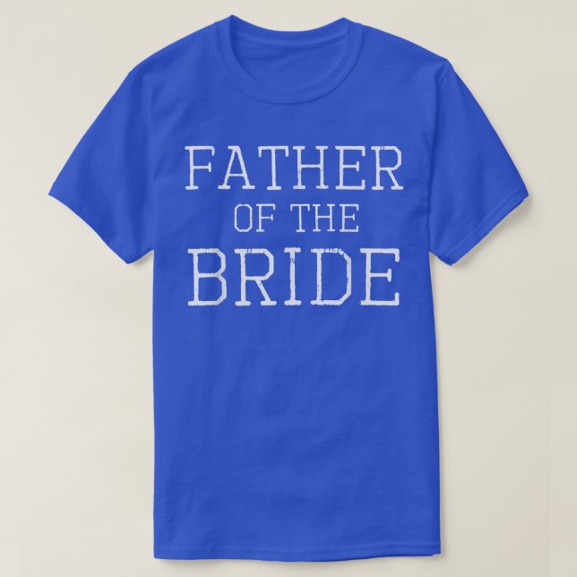Camiseta Pai da Noiva Coordenando o Casamento (Frente do Design)