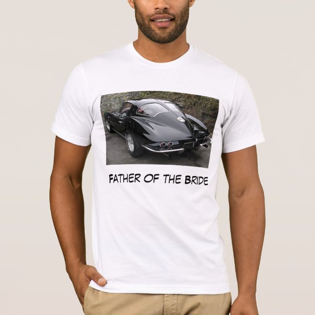 Camiseta Pai da Noiva Corvette (Frente)