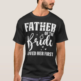 Camiseta Pai Da Noiva Eu A Amei Primeiro Casamento
