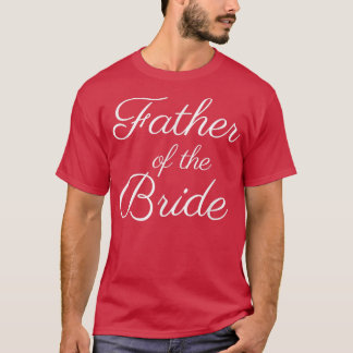 Camiseta Pai da Noiva, Letra Branca, Weddi