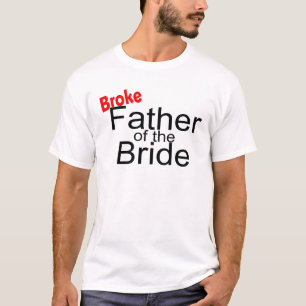 Camiseta Pai da Noiva quebrado