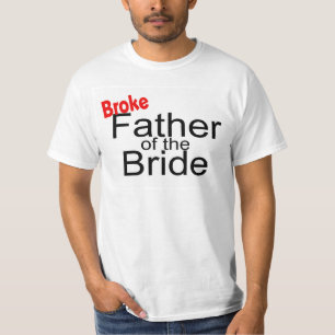 Camiseta Pai da Noiva quebrado