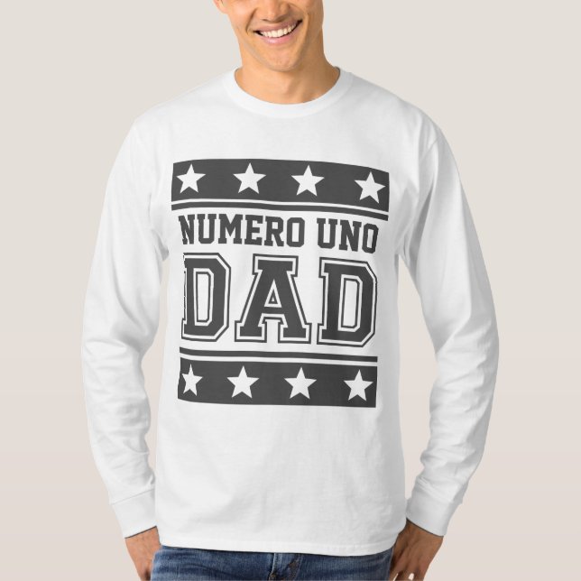 Camiseta Pai da ONU de Numero (Frente)