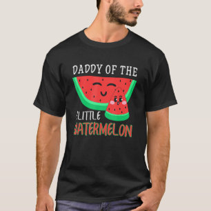 Camiseta Pai Da Pequena Família Melão De Watermelão Matchi