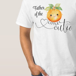 Camiseta Pai da Pequena Laranja de Citrus Cutie