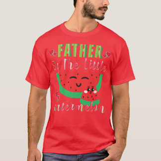 Camiseta Pai Da Pequena Matriz Familiar Melão De Melão De W