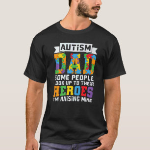 Camiseta Pai da Perturbação do Espectro Autismo - Puzzle da