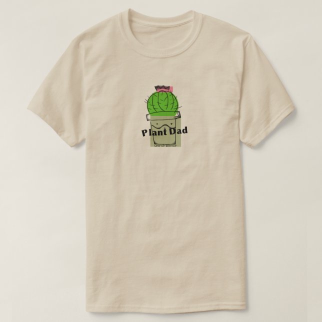 Camiseta Pai da planta (Frente do Design)