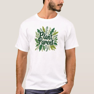 Camiseta Pai da Planta - Crescendo Juntos
