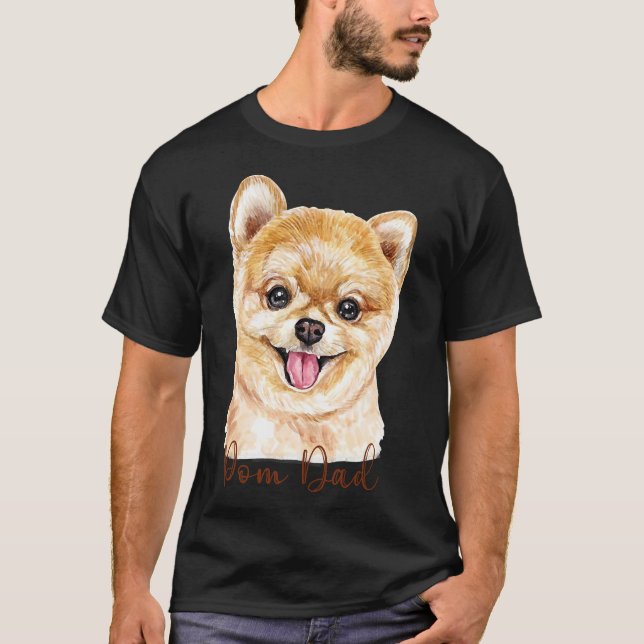 Camiseta Pai da Pomerânia 86 (Frente)