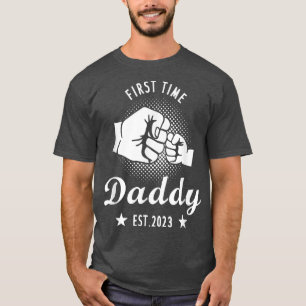Camiseta Pai Da Primeira Vez Do Pai No Est 2023 Annou
