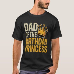 Camiseta Pai da Princesa de Aniversário, Família Combinando