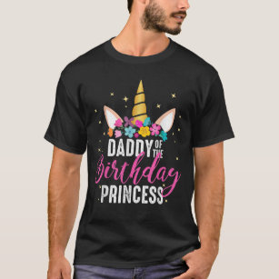 Camiseta Pai Da Princesa de Aniversário, Princesa Padre Gir