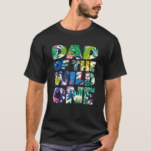 Camiseta Pai da Selva Familiar Engraçado de Combinação de M