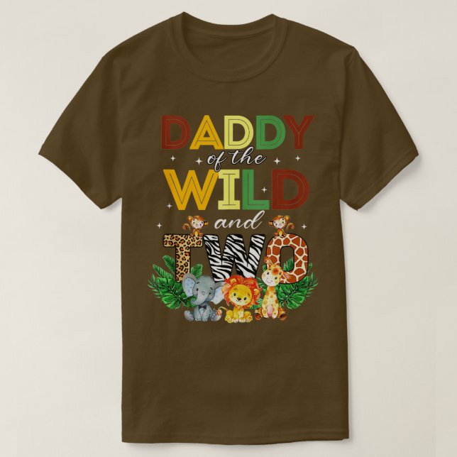 Camiseta Pai Da Selvagem Safari A (Frente do Design)