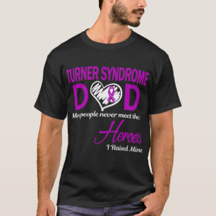Camiseta Pai da Síndrome de Turner Eu Criei a Minha
