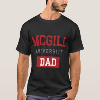 Camiseta Pai da Universidade McGill