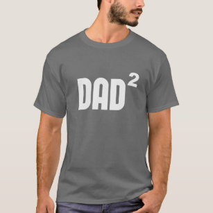 Camiseta Pai Dad2 esquadrado exponencial