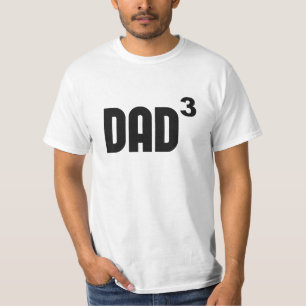 Camiseta Pai Dad3 cubado exponencial