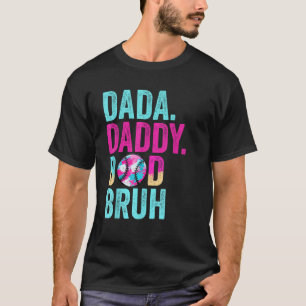 Camiseta Pai Dada Bruh Baseball Driball Sorvete Engraçado