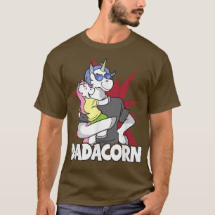 Camiseta Pai Dadacorn Unicorn