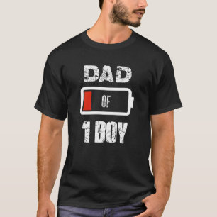 Camiseta Pai De 1 Um Garoto De Baixa Bateria De Dia de os p