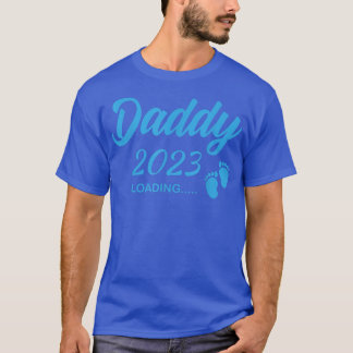 Camiseta Pai De 2023 Para Carregamento Da Gravidez Fusão De