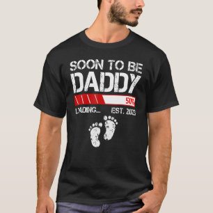 Camiseta Pai De 2023 Para O Novo papai Masculino