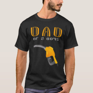 Camiseta Pai De 2 Rapazes Pai Ou Avô De 2 Crianças 45