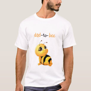 Camiseta Pai De Abelhas Sorridente Para Ser Camisa-T