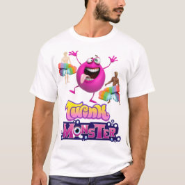 Camiseta PAI de Açúcar Orgulho gay LGBTQ+ TWINTER MONSTER