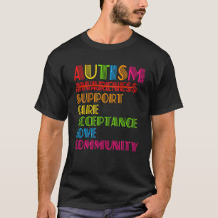 Camiseta Pai de Alteza de Aceitação do Suporte à Consciênci