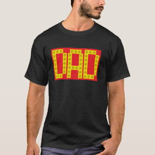 Camiseta Pai de Aniversário do Mestre Construtor de Constru