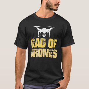 Camiseta Pai De Armadores Fpv Voando Quadcopter Uav Esporte