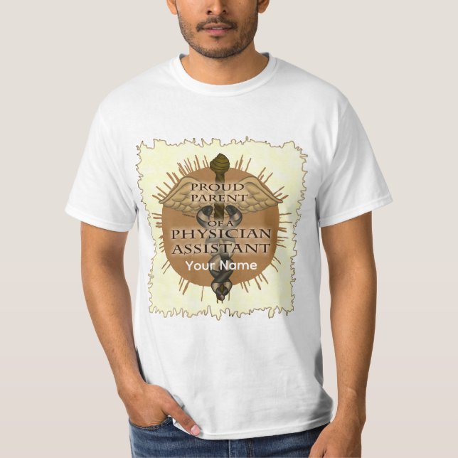 Camiseta Pai de Assistente Médico (Frente)