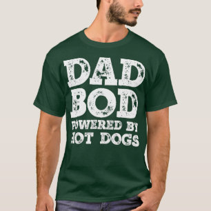 Camiseta Pai De Bacalhau Alimentado Por Cachorros Quentes P