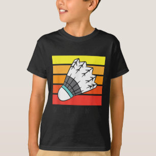 Camiseta Pai de Badminton Pai de Badminton Engraçado