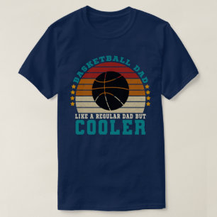 Camiseta Pai de basquete como um Pai normal, mas mais frio
