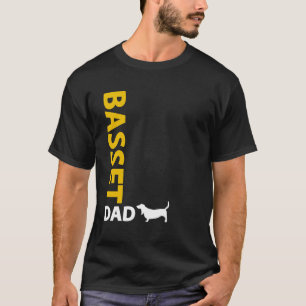 Camiseta Pai de Basset Hound