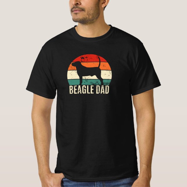 Camiseta Pai de beagle (Frente)