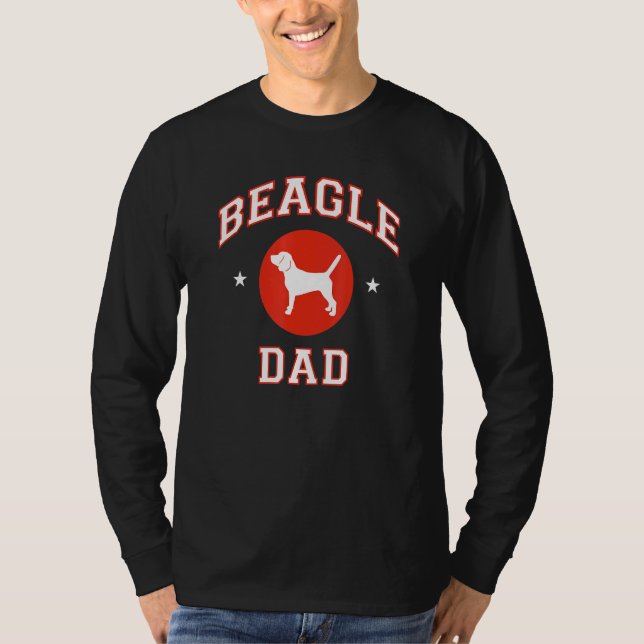 Camiseta Pai de beagle (Frente)