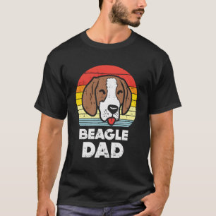 Camiseta Pai De Beagle Cão Cão Cachorro De Caça Pet Pet