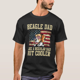 Camiseta Pai De Beagle Como Um Pai Regular, Mas Pai De Cach